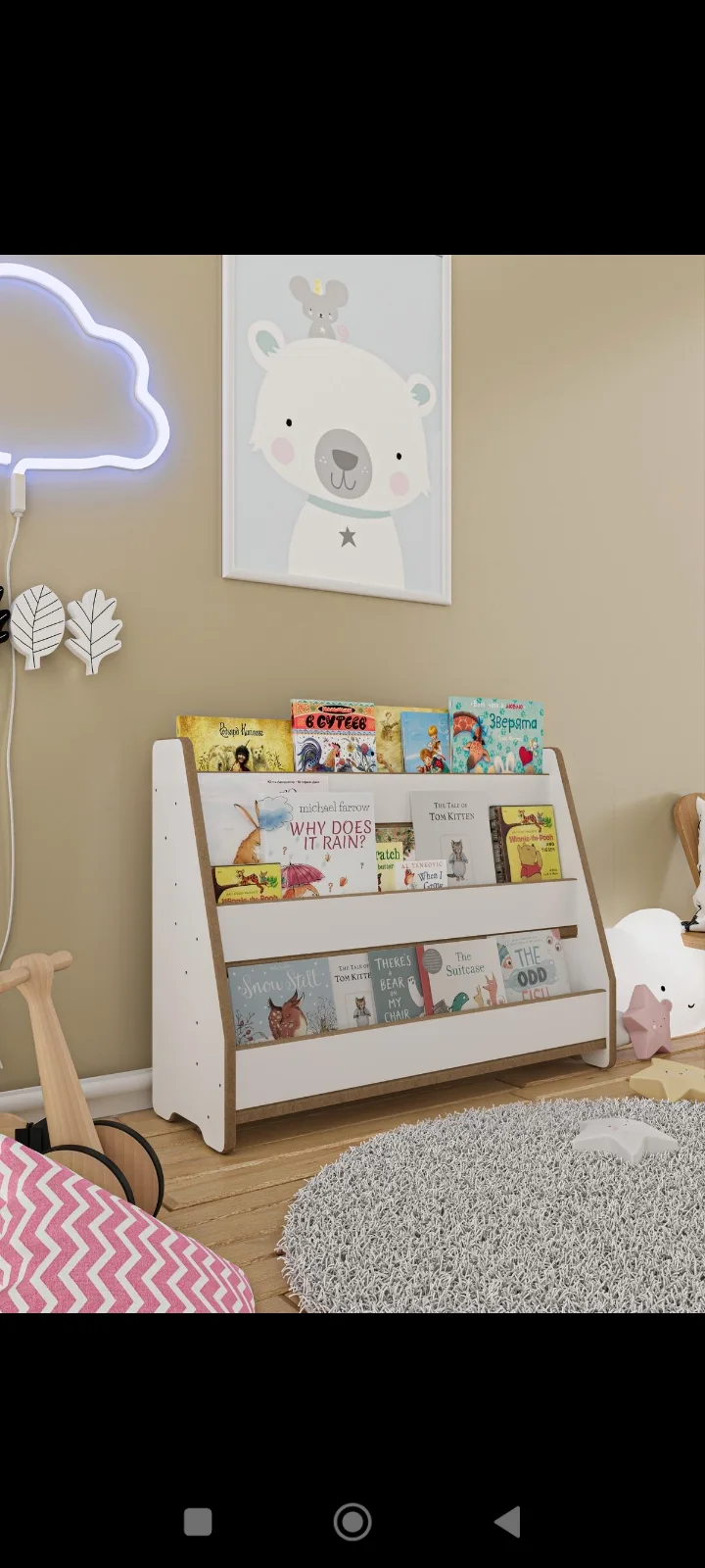 Ahşap&Mdf Kitaplık 5