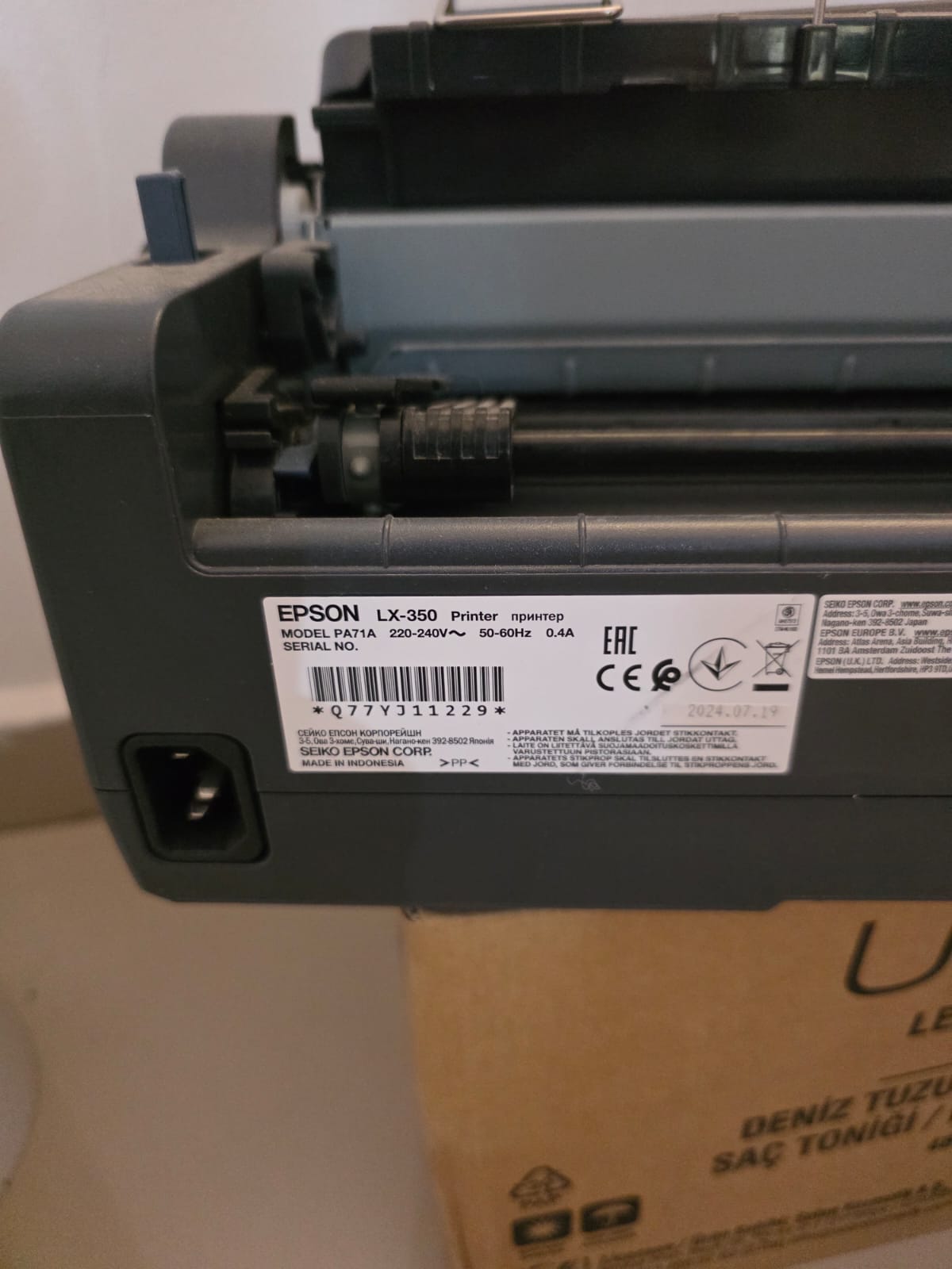 Epson 0 yazıcı 2